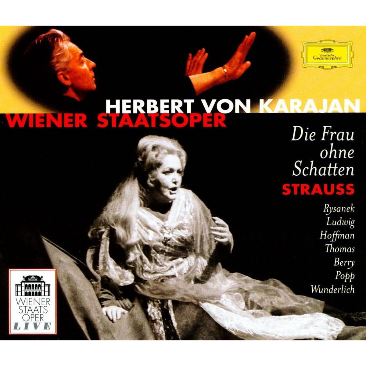 Herbert von KarajanLucia PoppVienna State Opera Chorus and Orchestra - Strauss: Die Frau Ohne Schatten - CD