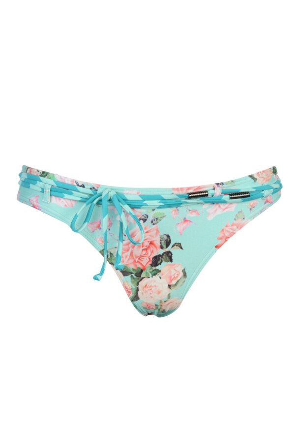 Slip de baie O'Neill, Model floral, S, Albastru