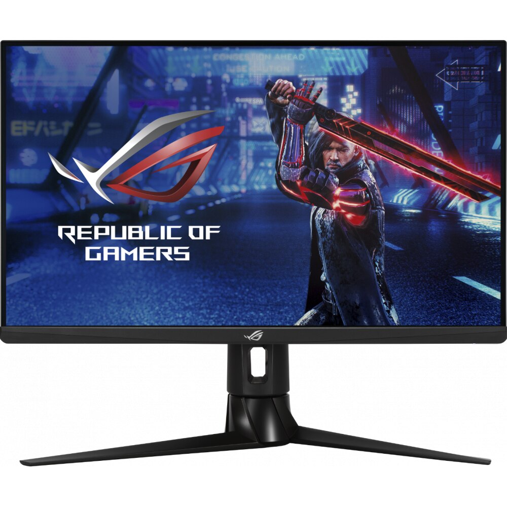 Monitor ASUS ROG Strix XG27AQ HDR Gaming Monitor – 27 inch WQHD (2560 x 1440), Fast IPS, Overclockable 170Hz, 1ms (GTG), ELMB SYNC, G-SYNC Compatible, DisplayHDR™ 400
