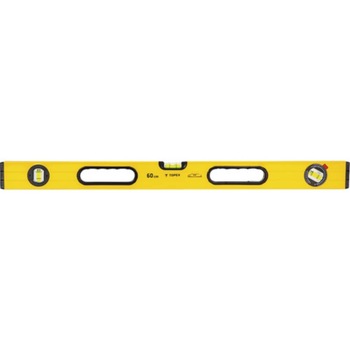 Nivela cu Doua Bule de Aer TOPEX, Aluminiu, 60 cm x 49 mm, 1 buc Nivela cu Doua Bule de Aer TOPEX, Aluminiu, 60 cm x 49 mm, 1 buc