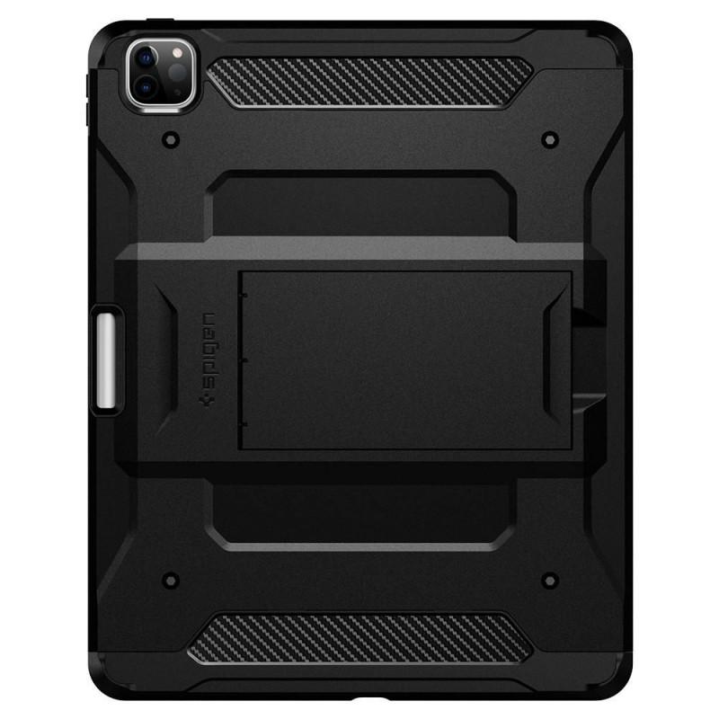 Carcasa Spigen Tough Armor Pro compatibila cu iPad Pro 12.9 inch (2021) Black