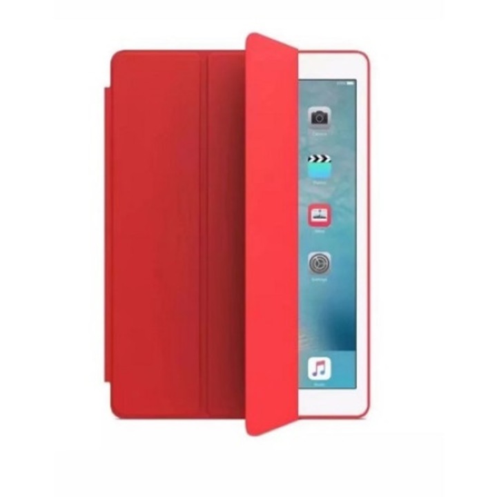 Husa Smart Cover compatibila cu Ipad 10.5" 2017-2019 , inchidere magnetica, Rosu- TELGORBCS®