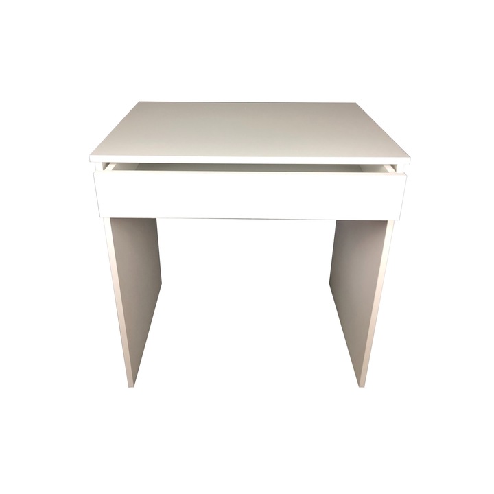 Birou Vardo, Unic Spot RO, alb, 73x50x74.5 cm