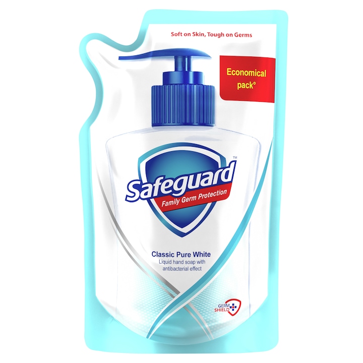 Safeguard Classic Pure folyékony szappan utántöltő, 375 ml
