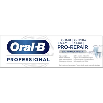 Pasta de dinti Oral-B Professional Gum & Enamel Pro-Repair Gentle Whitening, 75 ml Pasta de dinti Oral-B Professional Gum & Enamel Pro-Repair Gentle Whitening, 75 ml