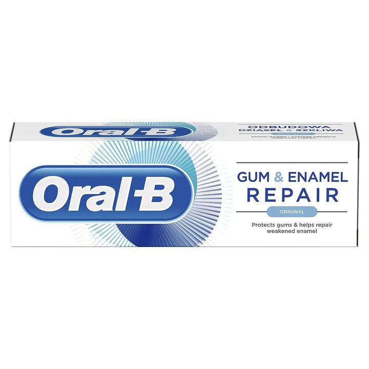 Oral-B Gum & Enamel Repair Original Fogkrém, 75 ml