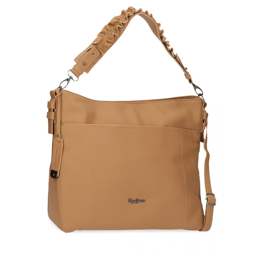 Geanta hobo Pepe Jeans Aina, bej