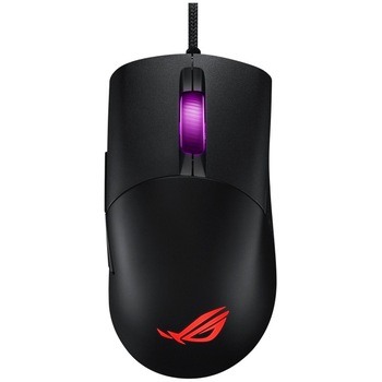 Mouse gaming ASUS ROG Keris, switch-uri ROG push-fit, 16000 dpi, 5 butoane, butoane stânga/dreapta din polimer PBT, structura interna tip fagure, iluminare RGB Aura Sync, Negru Mouse gaming ASUS ROG Keris, switch-uri ROG push-fit, 16000 dpi, 5 butoane, butoane stânga/dreapta din polimer PBT, structura interna tip fagure, iluminare RGB Aura Sync, Negru