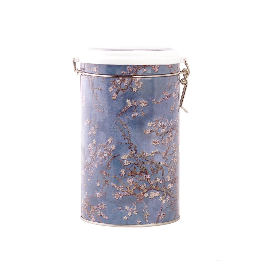 Recipient metalic cu capac ermetic transparent - VAN GOGH 