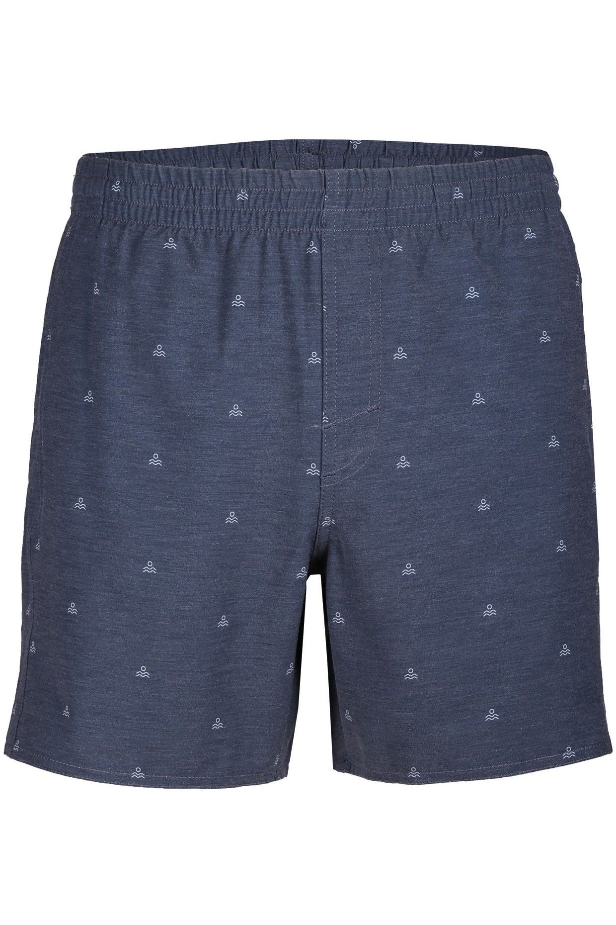 Pantaloni scurti de baie, Fundango Bono print, Bleumarin