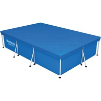 Prelata piscina dreptunghiulara Bestway Flowclear, 3.04m x 2.05 m, albastru
