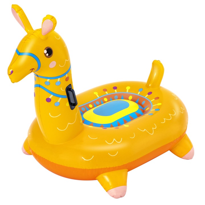 Colac gonflabil, Bestway, Lama, 1,29mx1,10m, Galben