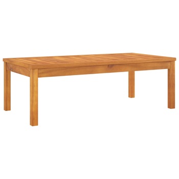 Masuta de cafea de gradina, vidaXL, Lemn de acacia, 100 x 50 x 33 cm, Maro Masuta de cafea de gradina, vidaXL, Lemn de acacia, 100 x 50 x 33 cm, Maro
