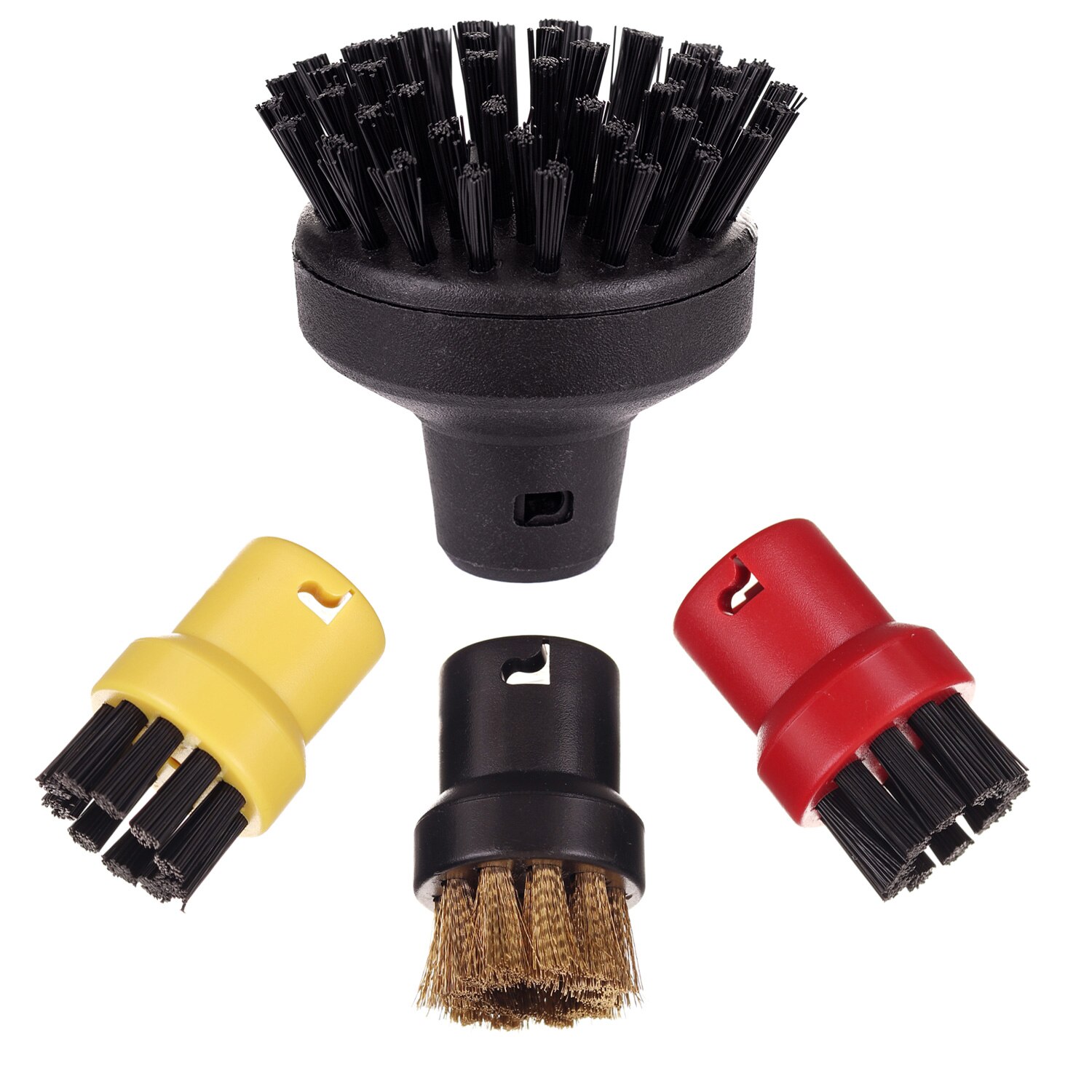 Set pentru Karcher, compatibil Karcher SC, 2 buc perie mic, 1 buc perie alama, 1 buc perie mare