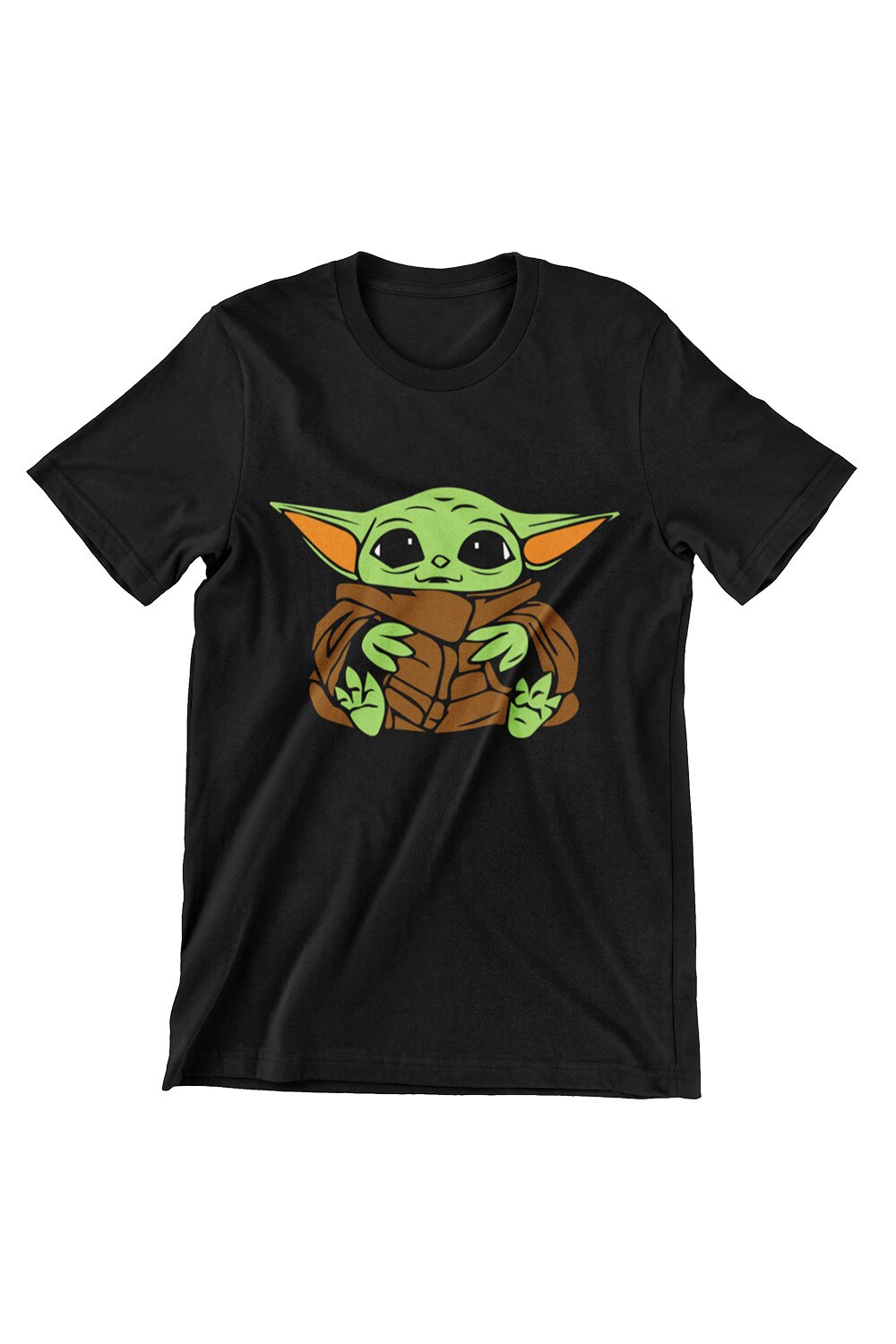 Tricou Barbati Star Wars, Baby yoda #2, negru, Negru