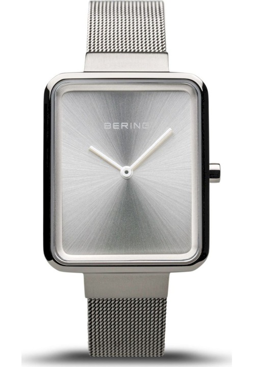 Ceas analogic, Bering, 14528-000, Quartz, 3 ATM, Argintiu