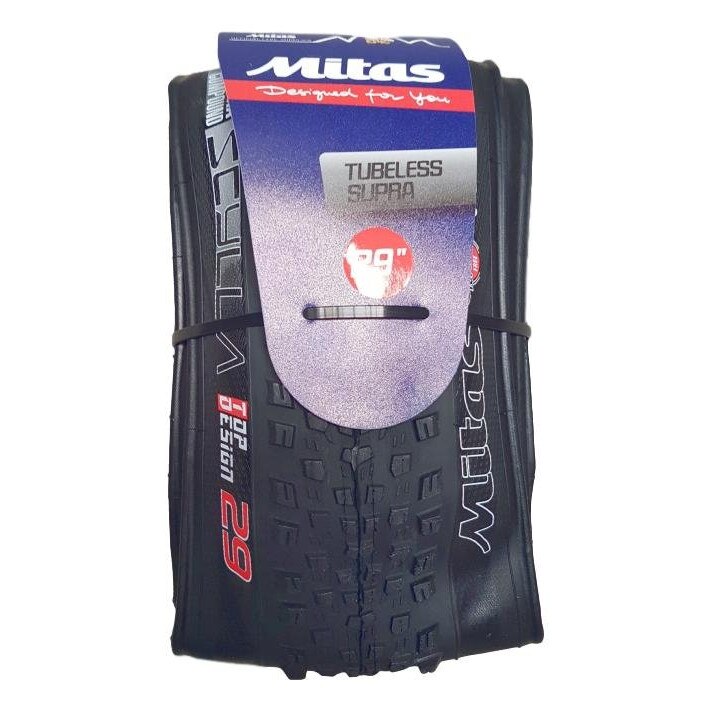 Anvelopa Bicicleta Mitas V96 Scylla Td - 29 x 2.25 Inch, Negru