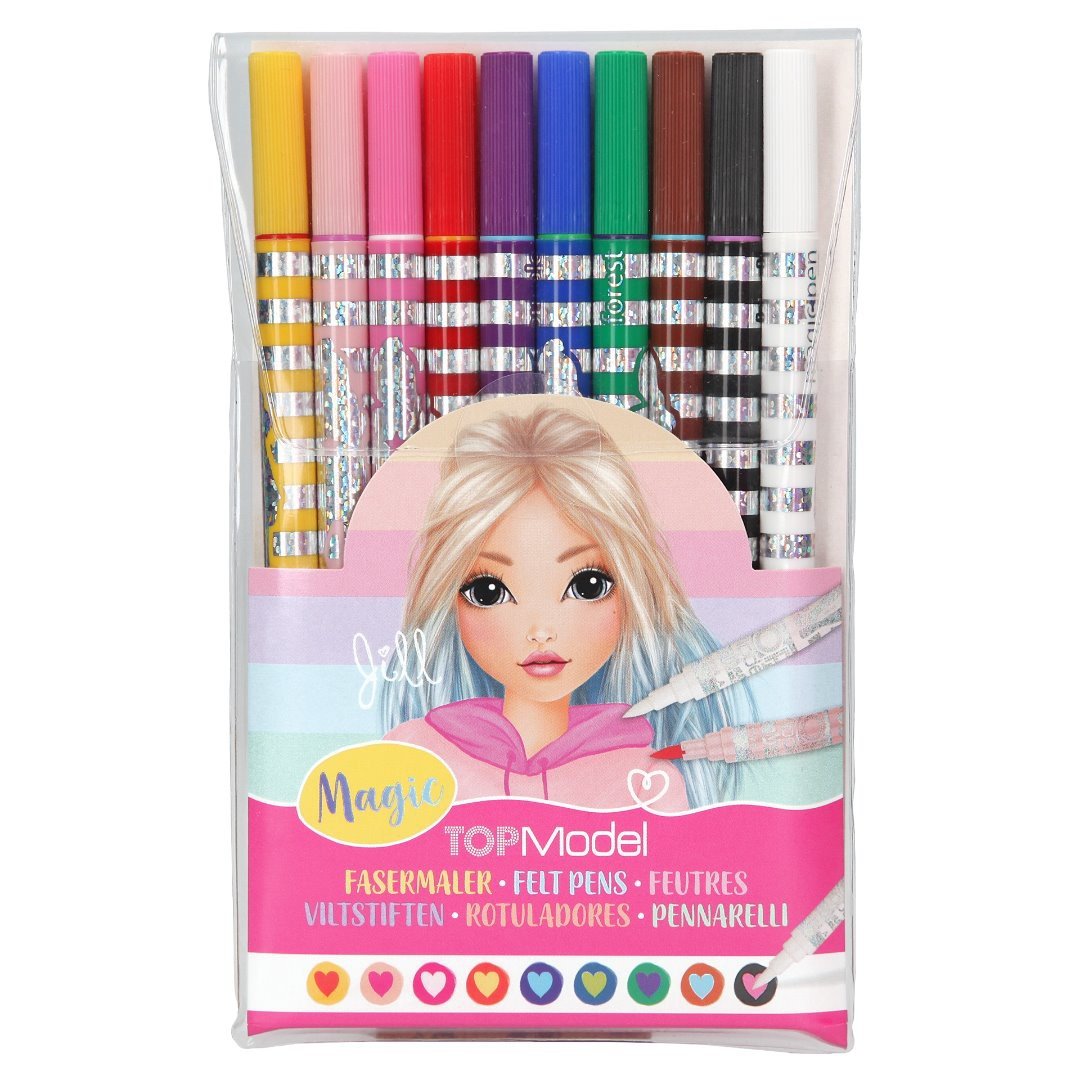 Carioci Top Model, Magic Markers, 10 bucati