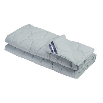 Pilota matlasata Bella Somnart, 150x200 cm, bumbac, 200 g, bleu Pilota matlasata Bella Somnart, 150x200 cm, bumbac, 200 g, bleu