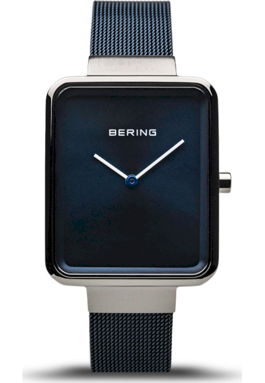 Ceas analogic, Bering, 14528-307, Quartz, 3 ATM, Albastru/Argintiu