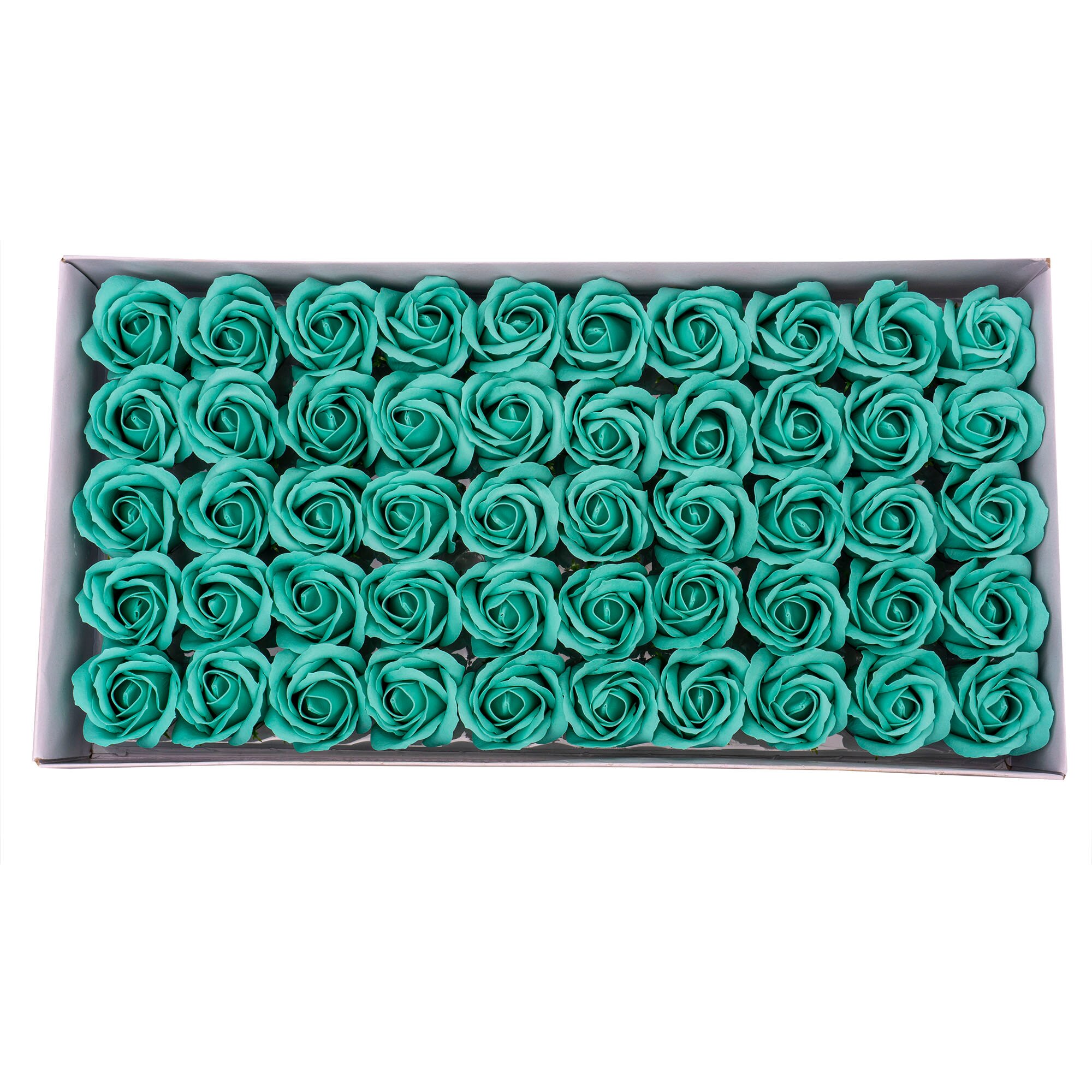 Trandafiri din sapun, 50 buc/Set, CD2573-Verde Agua 62