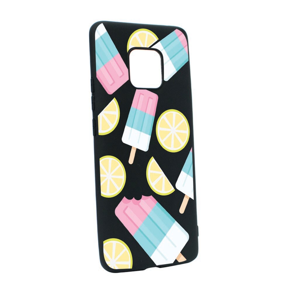 Husa Silicon Compatibila Cu Motorola Moto E7 Plus, Ice Cream, rezistenta la uzura, anti-alunecare, B65