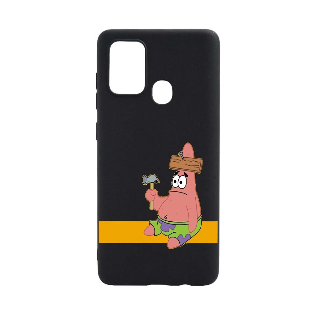 Husa Silicon Spongebob, compatibila cu Motorola Moto G10 / Moto G30 / Moto G10 Power, rezistenta la uzura, anti-alunecare, B595