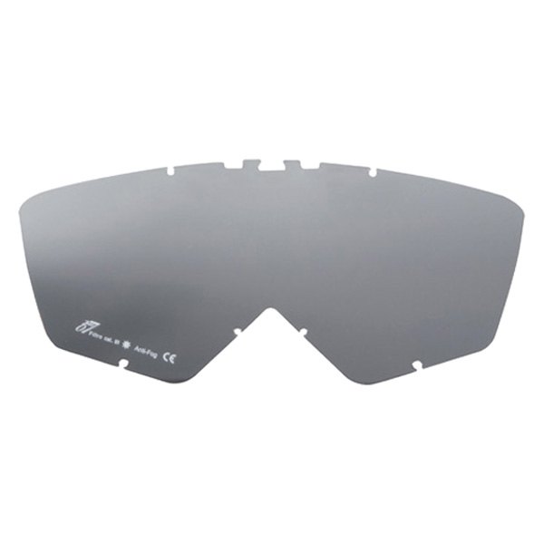 Viziera ochelari offroad Ariete, argintiu inchis, fara pini