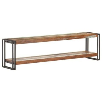 Comoda TV vidaXL, Lemn reciclat, 150 x 30 x 40 cm, Multicolor Comoda TV vidaXL, Lemn reciclat, 150 x 30 x 40 cm, Multicolor