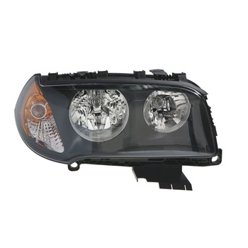 Far BMW X3 2004-2011 dreapta, negru, semnalizator portocaliu, cu motor electric, bec H7/H7 Far BMW X3 2004-2011 dreapta, negru, semnalizator portocaliu, cu motor electric, bec H7/H7