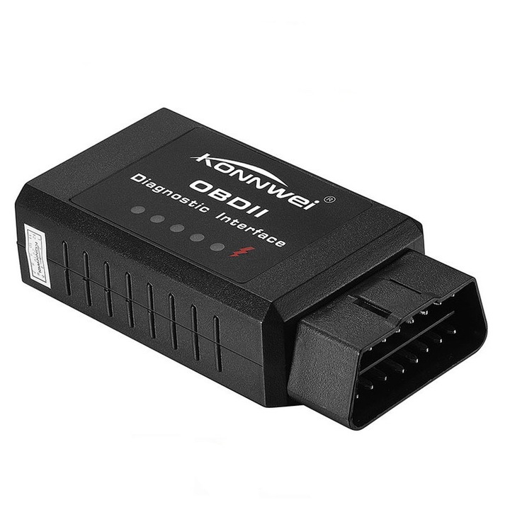 Tester auto universal PYRAMID®, BLUETOOTH, interfata diagnoza auto OBD2 ELM327, compatibil Pc Windows si Android, KW910