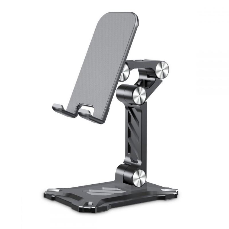Suport universal tableta si telefon Tech-Protect Z4, Pliabil, Ajustabil, Grey