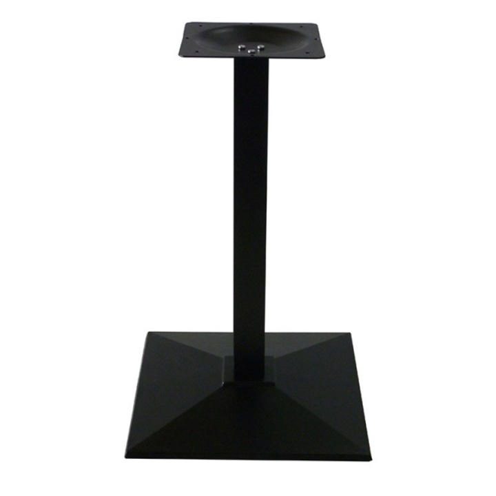 Крака за маса Dk style Piramida, Черен, 45/45/73 см