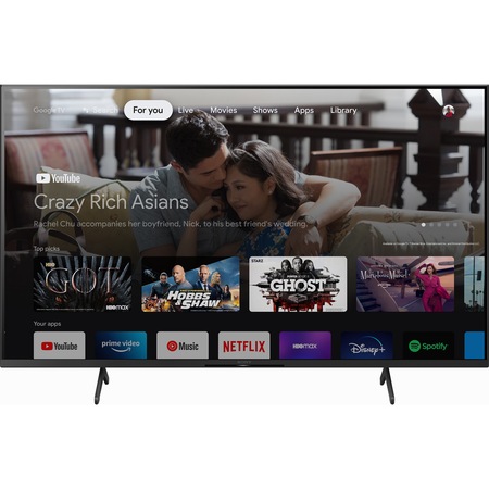 Televizor Sony 43X85J, 108 cm, Smart Google TV, 4K Ultra HD, LED, Clasa G