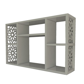 Raft de perete pentru baie- bucatarie Lulu Homs 80 x 50 x 20 cm, Alb Raft de perete pentru baie- bucatarie Lulu Homs 80 x 50 x 20 cm, Alb