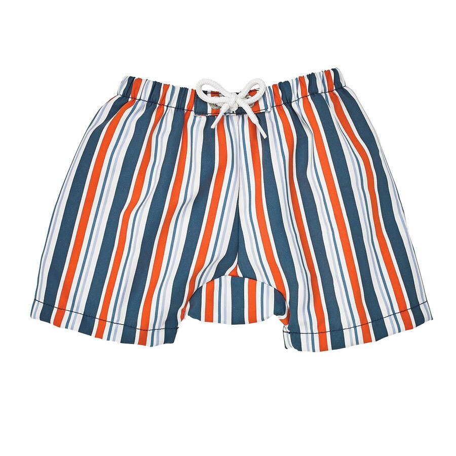 Boxeri de inot cu dubla protectie , Archimede, Bdm Bis, 9-12 luni, multicolor