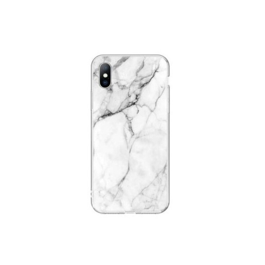Husa de protectie, Wozinsky Marble, iPhone 12/12 Pro, Alb