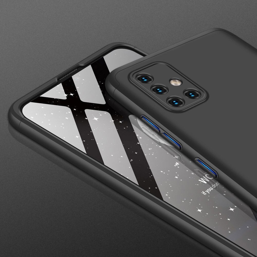 Husa de protectie, Full Body Cover, Compatibil cu Samsung Galaxy M51, Negru