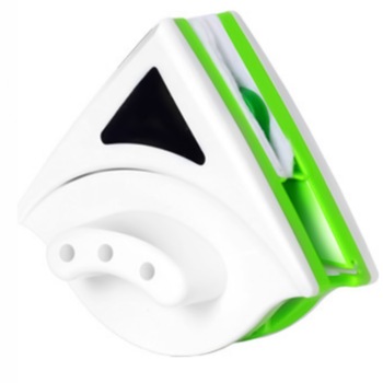 Stergator geamuri cu magnet 18-30 mm, ultra-rezistent, curata ambele fete simultan, pentru 2 foi de geam - Alb/Verde Stergator geamuri cu magnet 18-30 mm, ultra-rezistent, curata ambele fete simultan, pentru 2 foi de geam - Alb/Verde