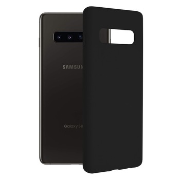 Husa de protectie Nillkin compatibila cu Samsung Galaxy S10 Plus Negru Husa de protectie Nillkin compatibila cu Samsung Galaxy S10 Plus Negru