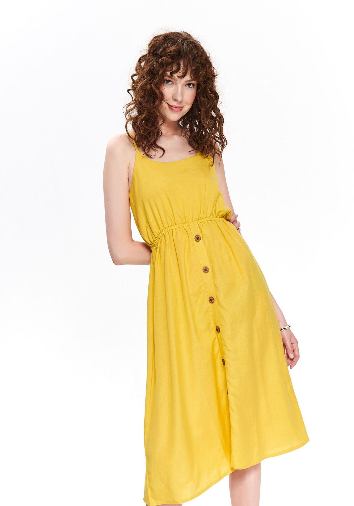 Rochie pentru femei, TOP SECRET, SSU2764, Galben