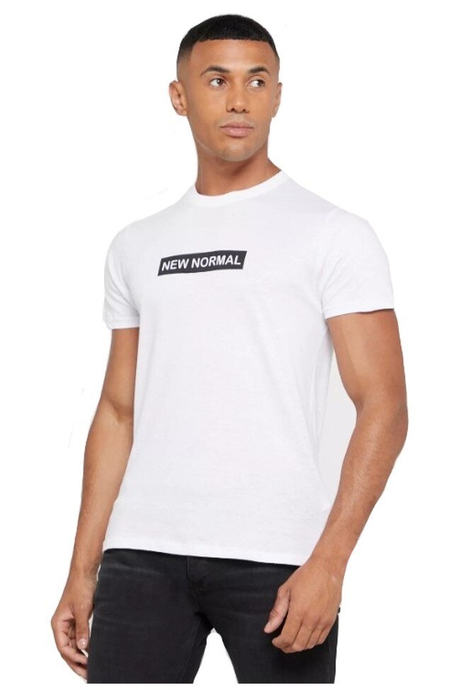 Tricou barbati Brave Soul New Normal Alb
