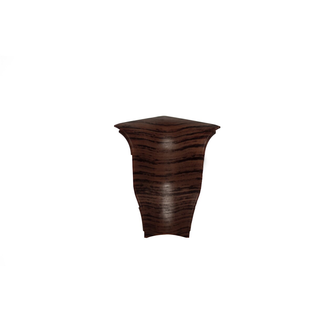 Set colt interior pentru plinta PVC VKP, 4 bucati, 53x25 mm, wenge
