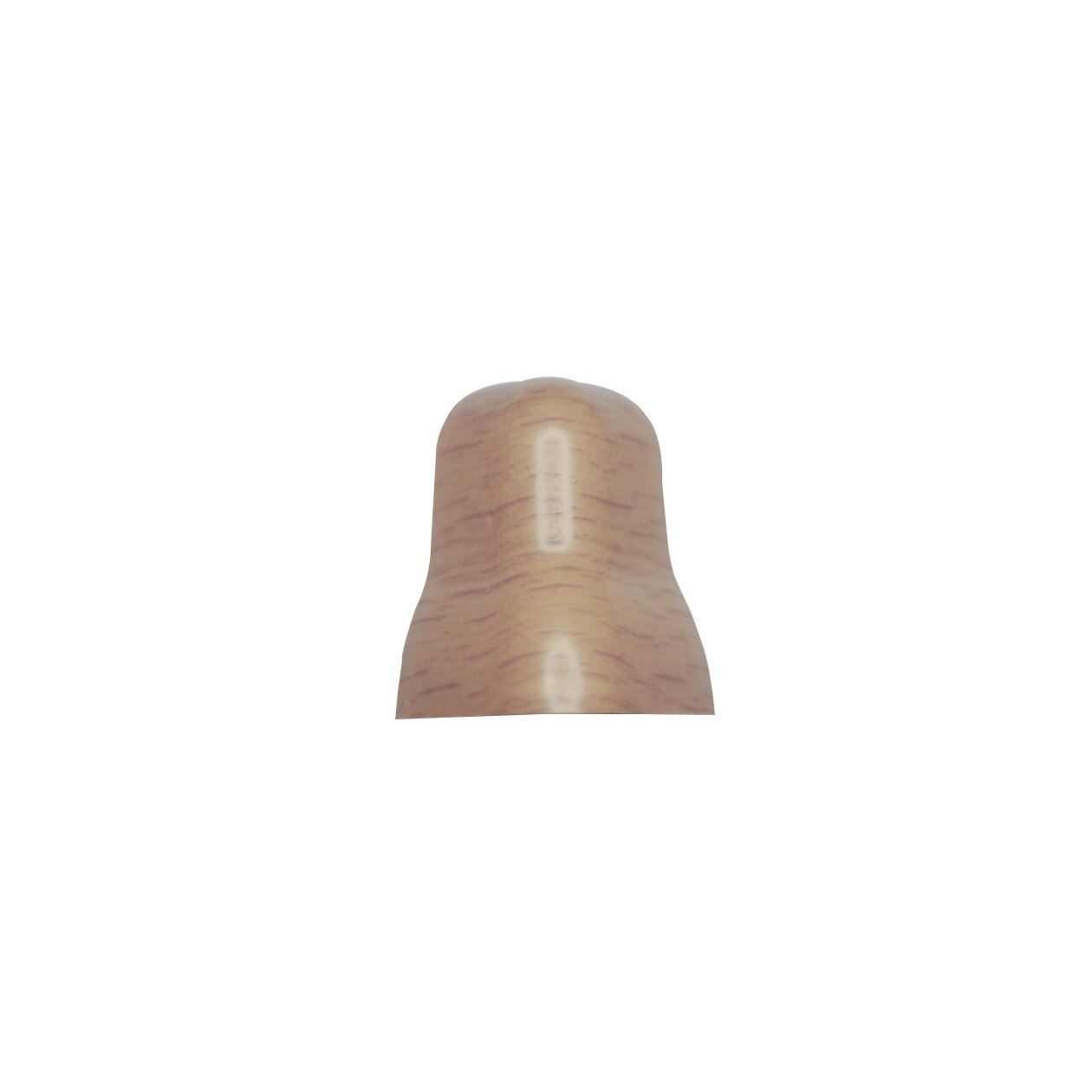 Set colt exterior pentru plinta PVC VKP, 4 bucati, 53x25 mm, fag