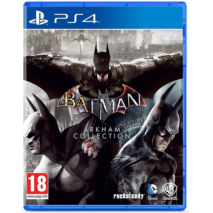 Játék, Batman: Arkham Collection, PlayStation 4-re