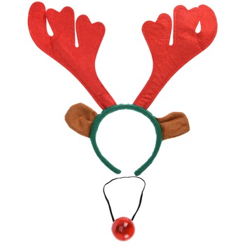 Set Bentita Craciun eNoelle, model Ren cu nas Set Bentita Craciun eNoelle, model Ren cu nas