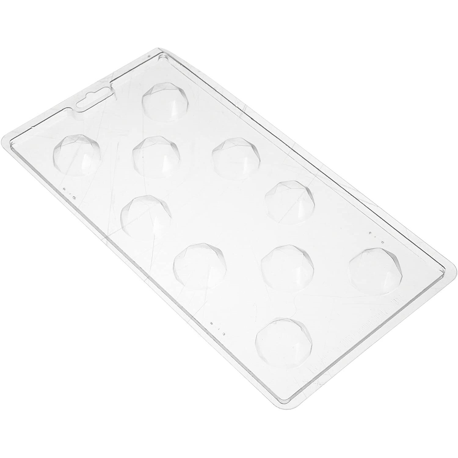 Matrita bomboane si ciocolata forma diamant, Wilton, 10 cavitati