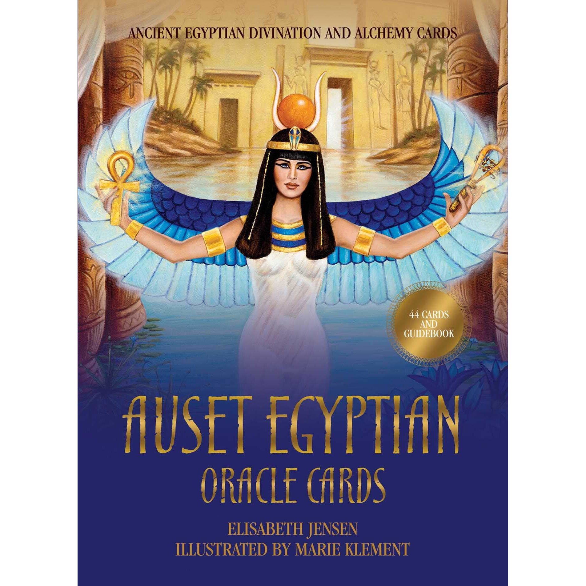 Auset Egyptian Oracle Cards - Elizabeth Jensen