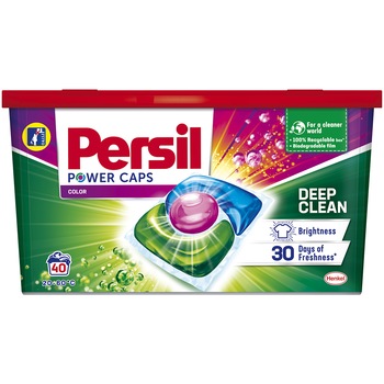 Detergent capsule Persil Power Caps Color, 40 spalari Detergent capsule Persil Power Caps Color, 40 spalari