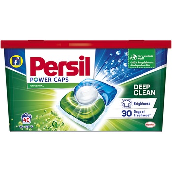 Detergent capsule Persil Power Caps Universal, 40 spalari Detergent capsule Persil Power Caps Universal, 40 spalari